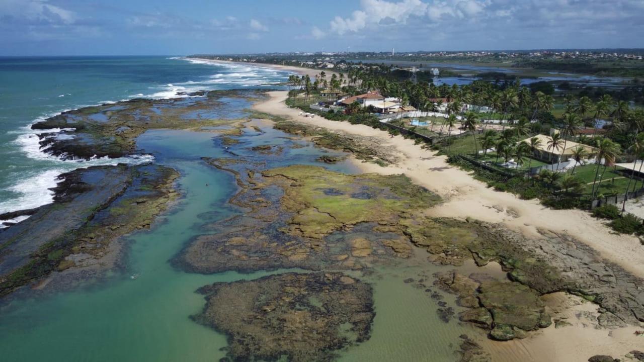 Casa Verde Praia Do Pirui 100 Mts Da Praia 750 Mts De Area Privativa Camacari Ngoại thất bức ảnh